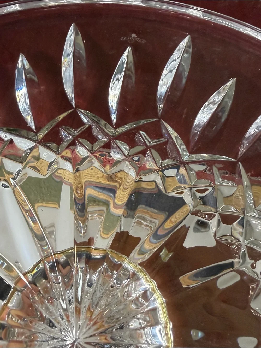 Waterford Clear Crystal Glass Pedestal Cake Stand - Elegant Serving Platter